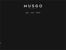 Tablet Screenshot of musgostudio.com